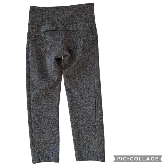 Athleta Women’s Leggings Herringbone Metro High Waisted Cropped Pockets Small - Picture 5 of 12